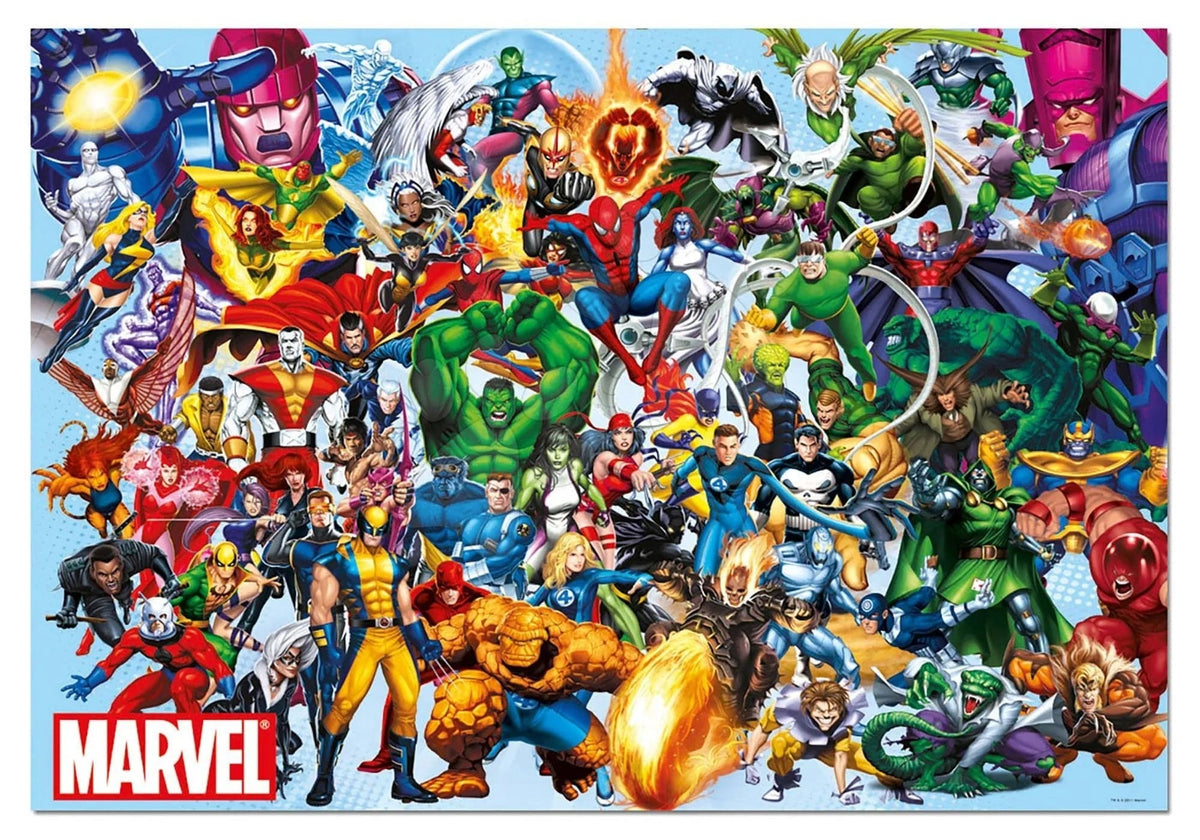 Brain Games LV Puzles Puzle 1000 - Marvel Varoņi