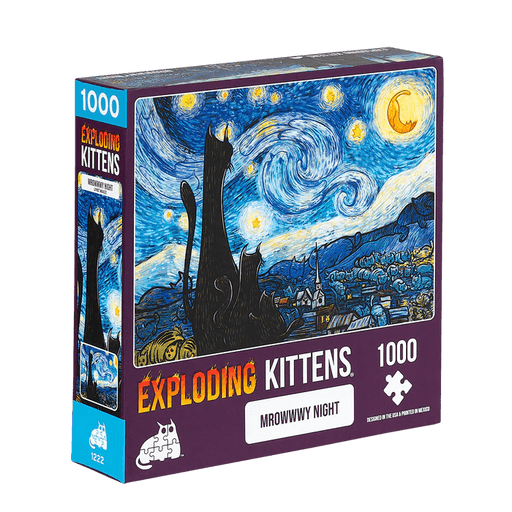 Brain Games LV Puzles Puzle 1000 - Mrowwwwy Night