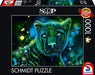 Brain Games LV Puzles Puzle 1000 - Neon Blue Green Panther