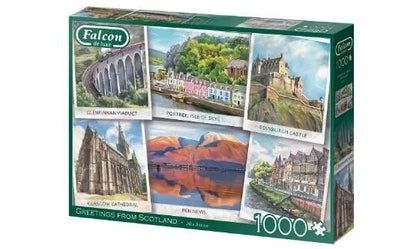 Brain Games LV Puzles Puzle 1000 - Postcard series Scotland