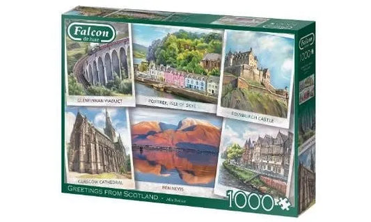 Brain Games LV Puzles Puzle 1000 - Postcard series Scotland