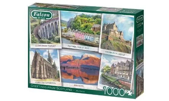 Brain Games LV Puzles Puzle 1000 - Postcard series Scotland