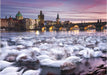 Brain Games LV Puzles Puzle 1000 - Prague – Swans