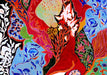 Brain Games LV Puzles Puzle 1000 Purple Witty Fox - Flower dance