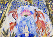 Brain Games LV Puzles Puzle 1000 Purple Witty Fox - The fountain