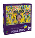 Brain Games LV Puzles Puzle 1000 Purple Witty Fox - Vase of inspiration