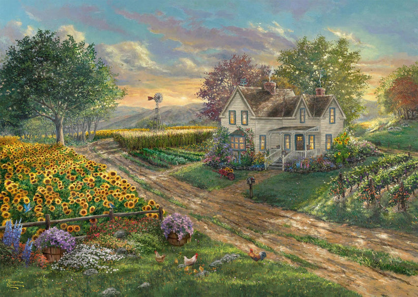 Brain Games LV Puzles Puzle 1000 - Sunflower Fields
