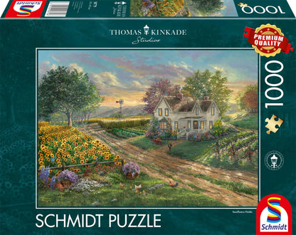 Brain Games LV Puzles Puzle 1000 - Sunflower Fields