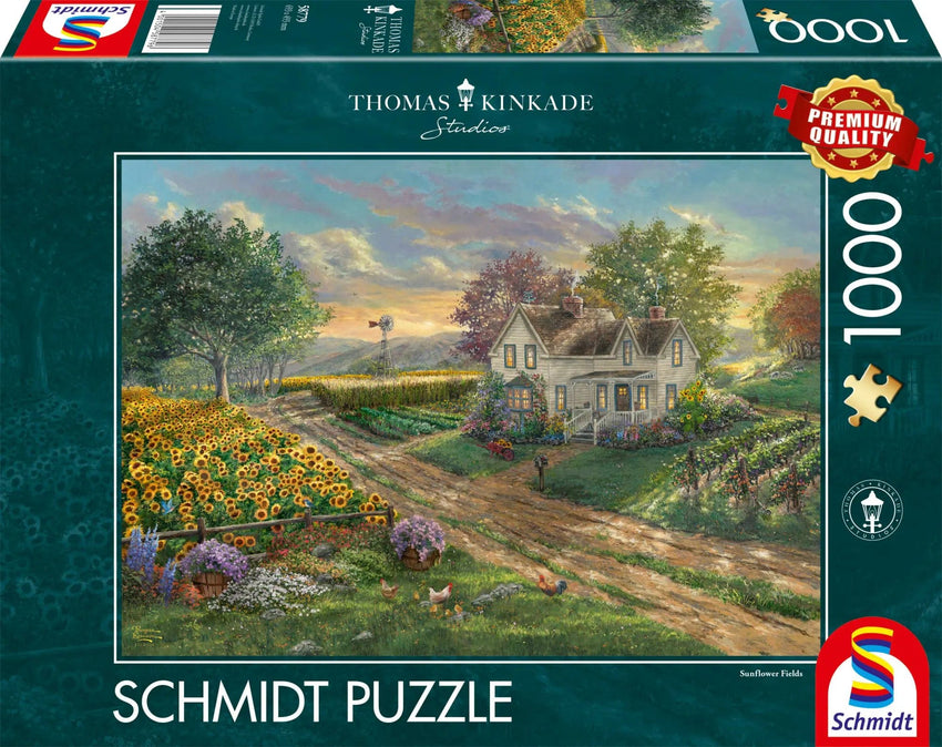 Brain Games LV Puzles Puzle 1000 - Sunflower Fields