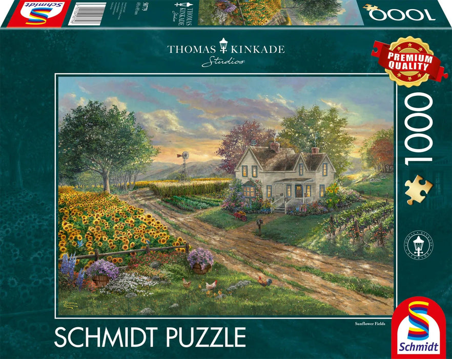 Brain Games LV Puzles Puzle 1000 - Sunflower Fields