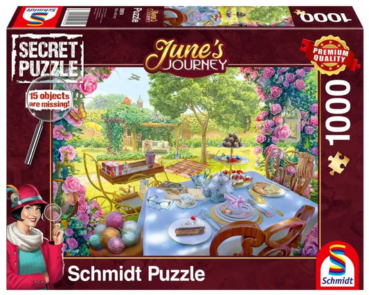 Brain Games LV Puzles Puzle 1000 - Tea In The Garden