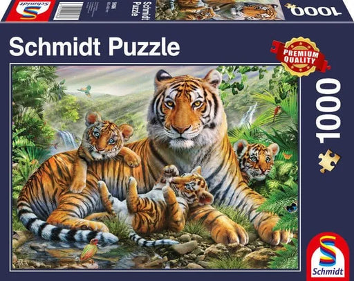 Brain Games LV Puzles Puzle 1000 - Tiger And Cubs