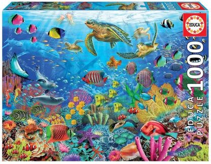 Brain Games LV Puzles Puzle 1000 - Tropical Fantasy Turttles