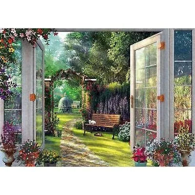 Brain Games LV Puzles Puzle 1000 - View of the Enchanted Garden