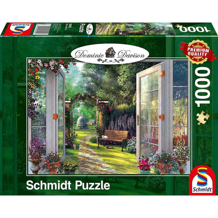 Brain Games LV Puzles Puzle 1000 - View of the Enchanted Garden