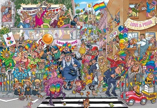 Brain Games LV Puzles Puzle 1000 Wasgij - A Piece Of Pride!