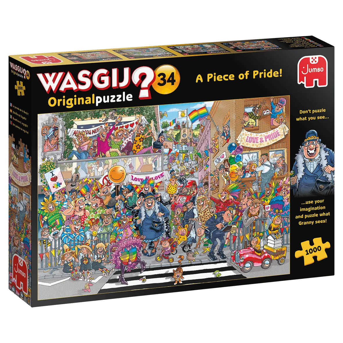 Brain Games LV Puzles Puzle 1000 Wasgij - A Piece Of Pride!