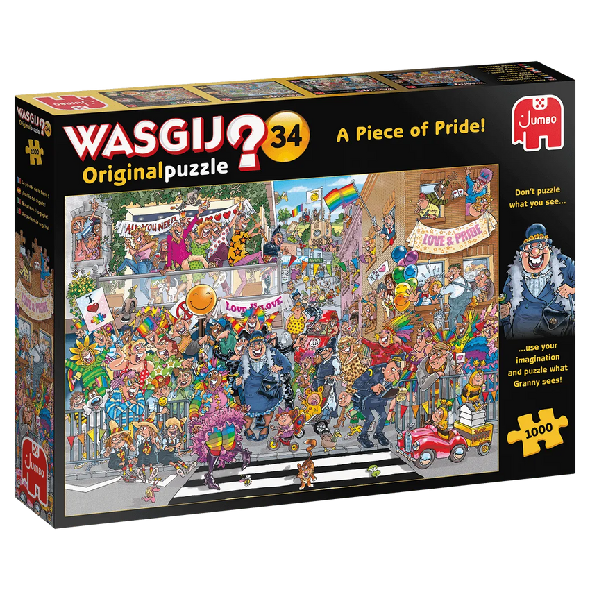 Brain Games LV Puzles Puzle 1000 Wasgij - A Piece Of Pride!