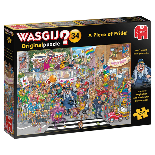 Brain Games LV Puzles Puzle 1000 Wasgij - A Piece Of Pride!