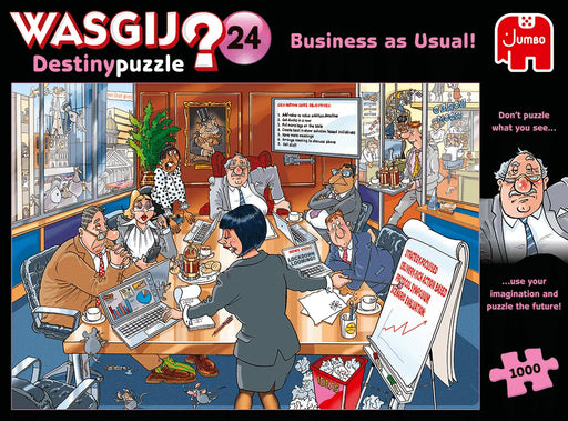 Brain Games LV Puzles Puzle 1000 Wasgij - Business As Usual!