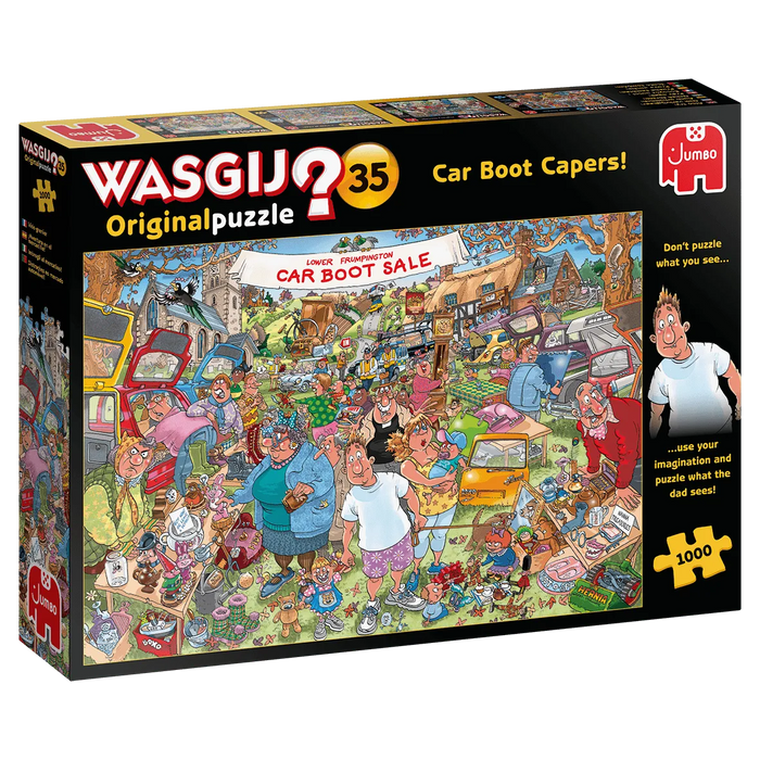 Brain Games LV Puzles Puzle 1000 Wasgij - Car Boot Capers!