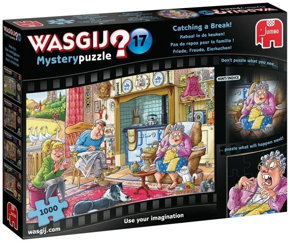 Brain Games LV Puzles Puzle 1000 Wasgij - Catching A Break!
