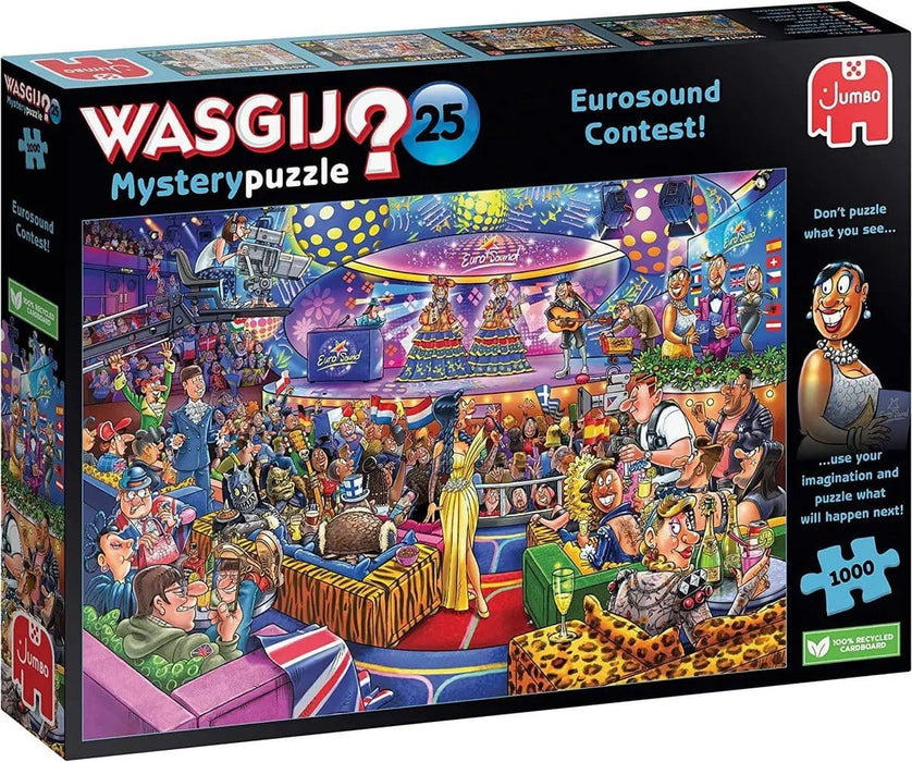 Brain Games LV Puzles Puzle 1000 Wasgij - Eurosong Contest