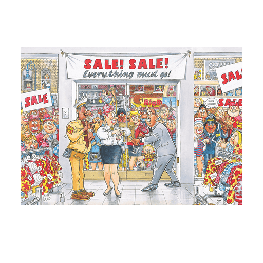 Brain Games LV Puzles Puzle 1000 Wasgij - Everything Must Go