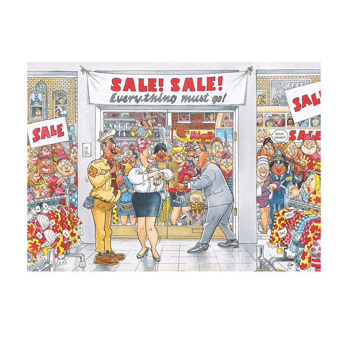 Brain Games LV Puzles Puzle 1000 Wasgij - Everything Must Go