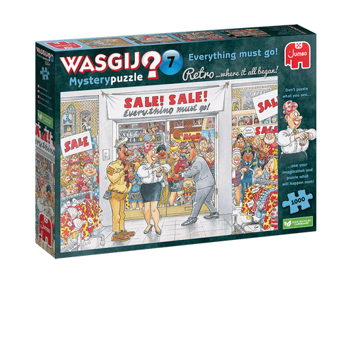 Brain Games LV Puzles Puzle 1000 Wasgij - Everything Must Go