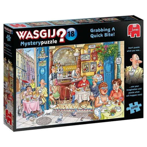 Brain Games LV Puzles Puzle 1000 Wasgij - Grabbing A Quick Bite!