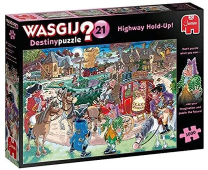Brain Games LV Puzles Puzle 1000 Wasgij - Highway Holdup!