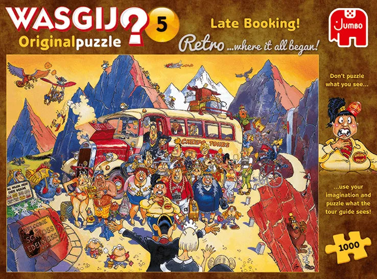 Brain Games LV Puzles Puzle 1000 Wasgij - Late Booking!