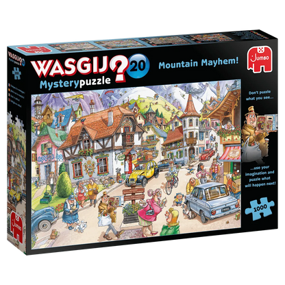 Brain Games LV Puzles Puzle 1000 Wasgij - Mountain Mayhem!