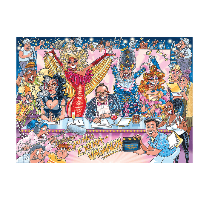 Brain Games LV Puzles Puzle 1000 Wasgij - Rule The Runway!