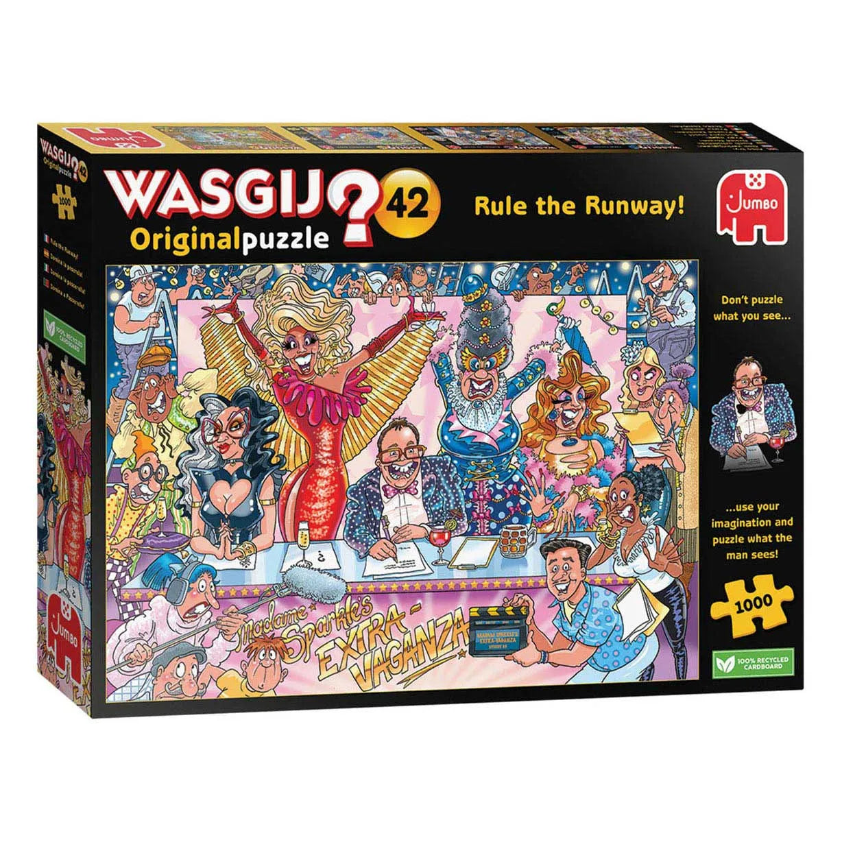 Brain Games LV Puzles Puzle 1000 Wasgij - Rule The Runway!