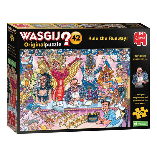 Brain Games LV Puzles Puzle 1000 Wasgij - Rule The Runway!