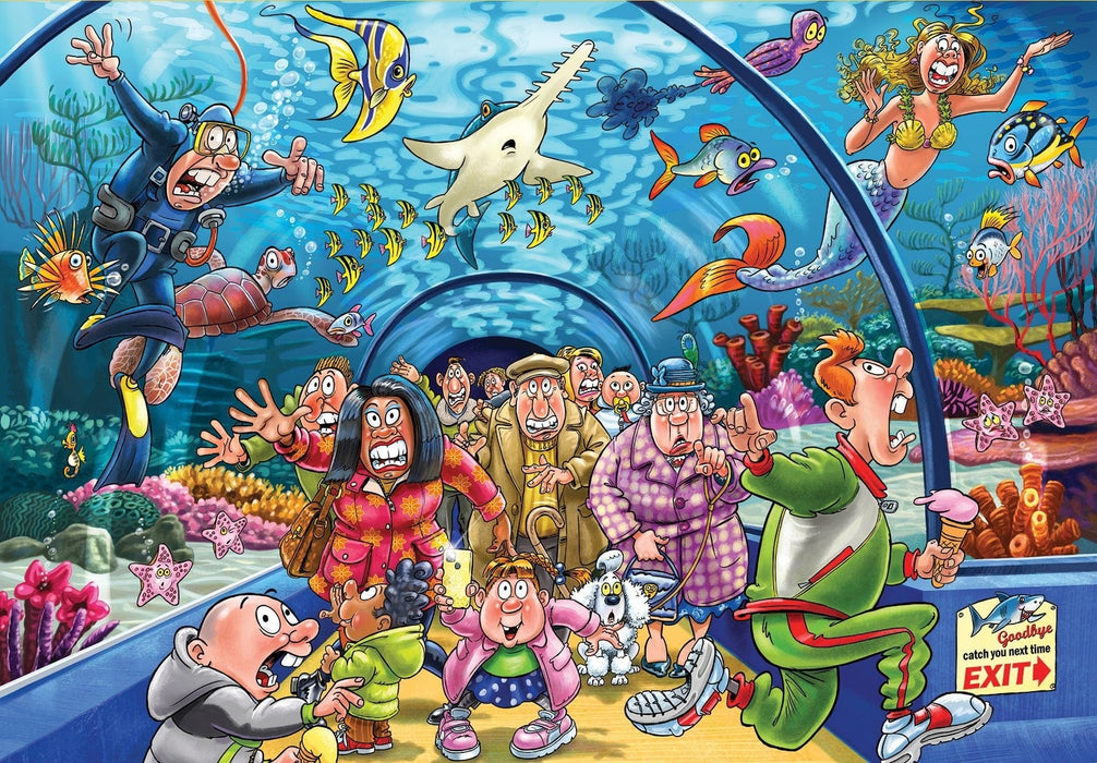 Brain Games LV Puzles Puzle 1000 Wasgij - Sea Life