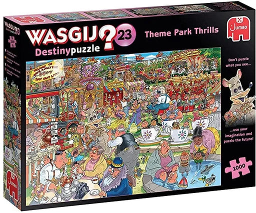 Brain Games LV Puzles Puzle 1000 Wasgij - Theme Park Thrills