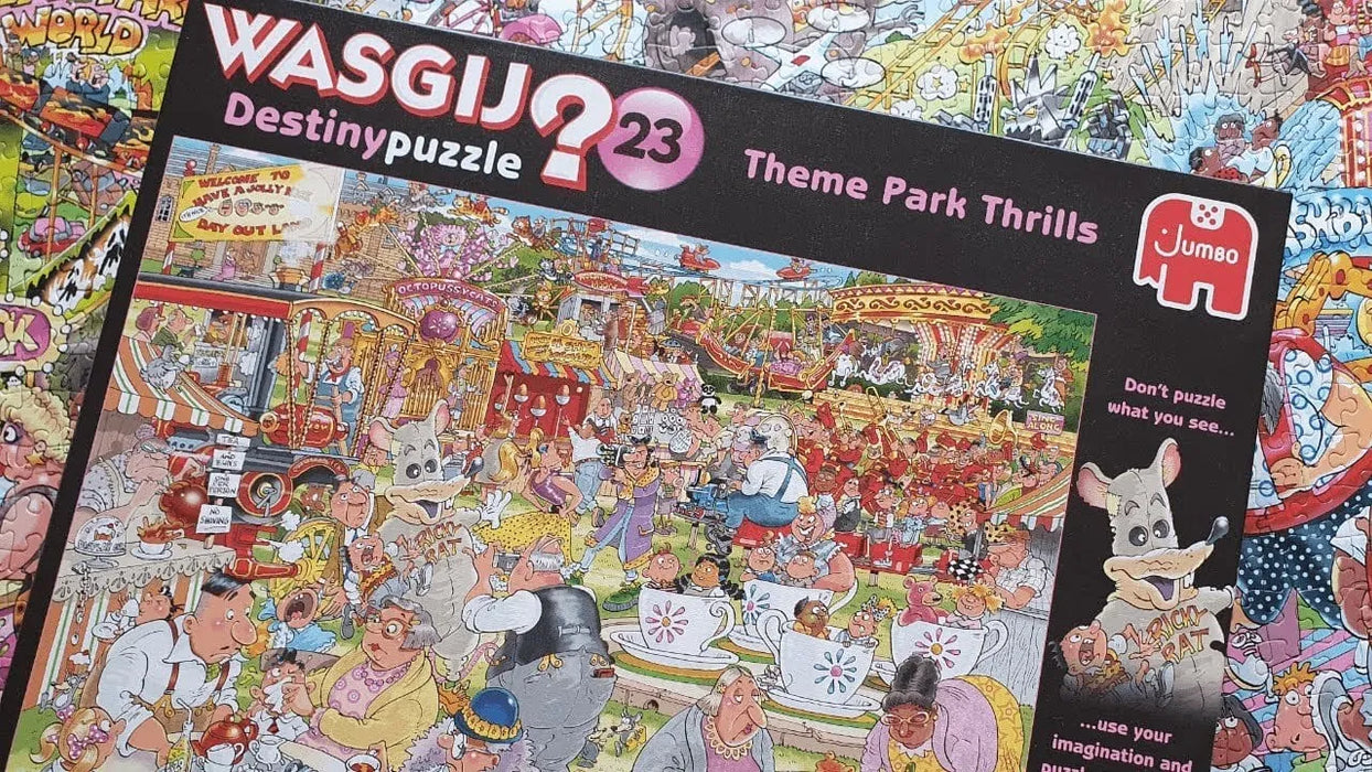 Brain Games LV Puzles Puzle 1000 Wasgij - Theme Park Thrills