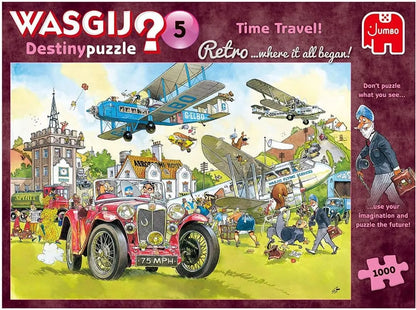 Brain Games LV Puzles Puzle 1000 Wasgij - Time Travel!