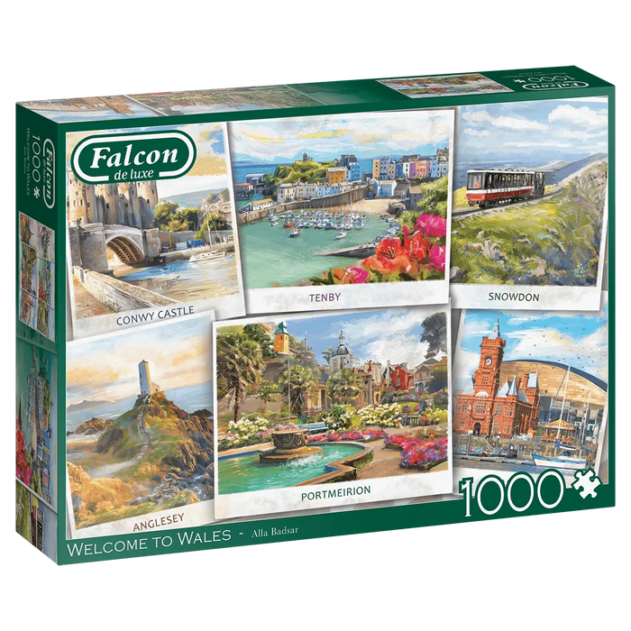 Brain Games LV Puzles Puzle 1000 - Welcome to Wales