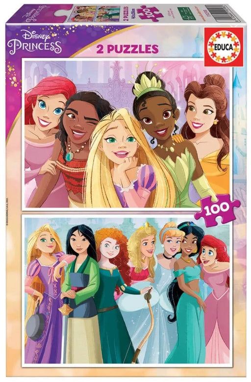 Brain Games LV Puzles Puzle 100x2 - Disney Princess