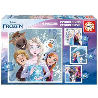Brain Games LV Puzles Puzle 12-16-20-25 - Frozen