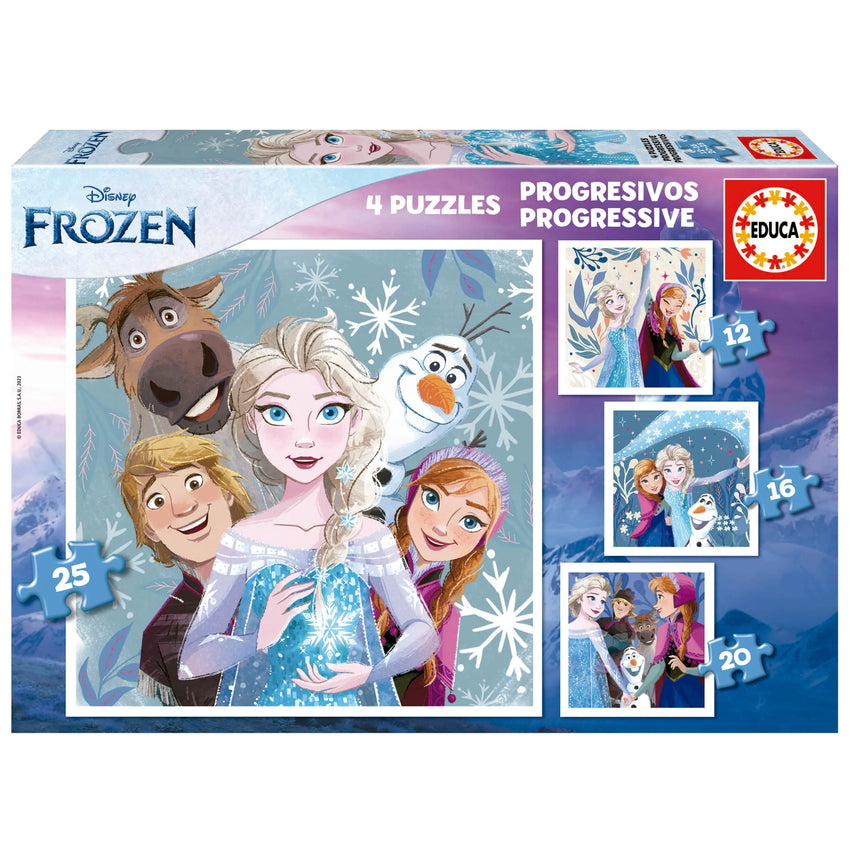 Brain Games LV Puzles Puzle 12-16-20-25 - Frozen