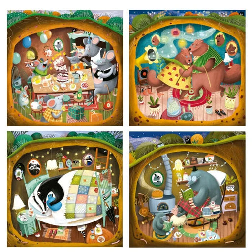 Brain Games LV Puzles Puzle 12-16-20-25 - Forest Tales
