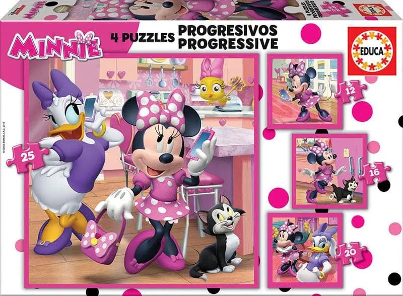 Brain Games LV Puzles Puzle 12-16-20-25 - Minnie