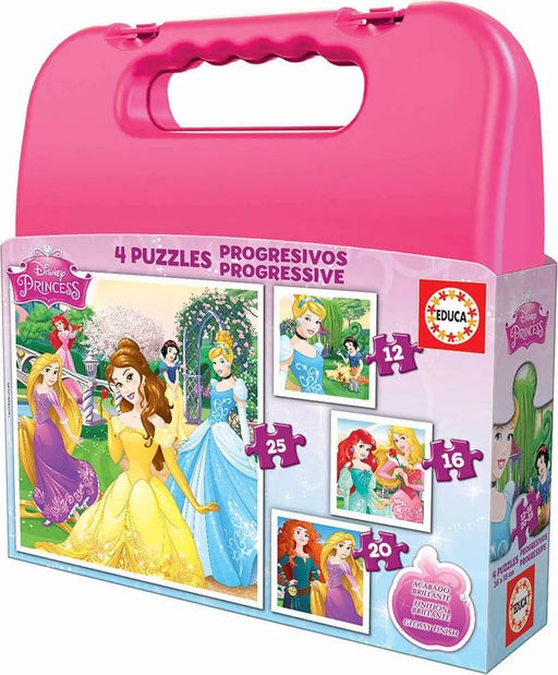 Brain Games LV Puzles Puzle 12-16-20-26 - Disney Princess