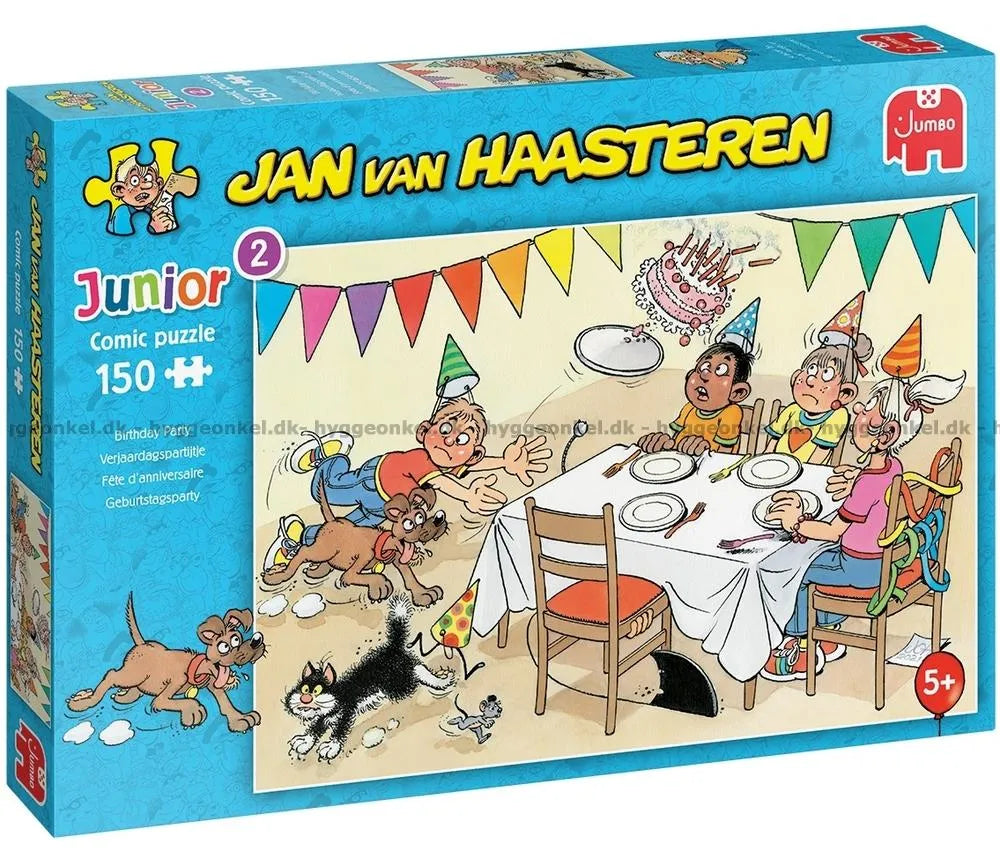 Brain Games LV Puzles Puzle 150 Jan van Haasteren - Birthday Party