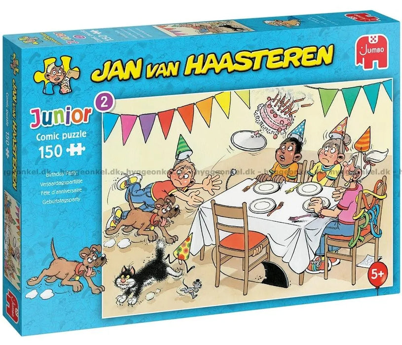 Brain Games LV Puzles Puzle 150 Jan van Haasteren - Birthday Party